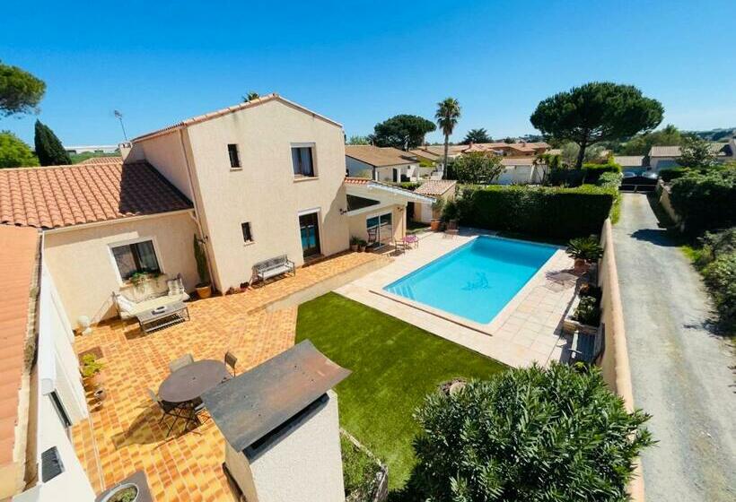 بنسيون Annexe Des Pins   Studio Gîte Avec Piscine & Climatisation