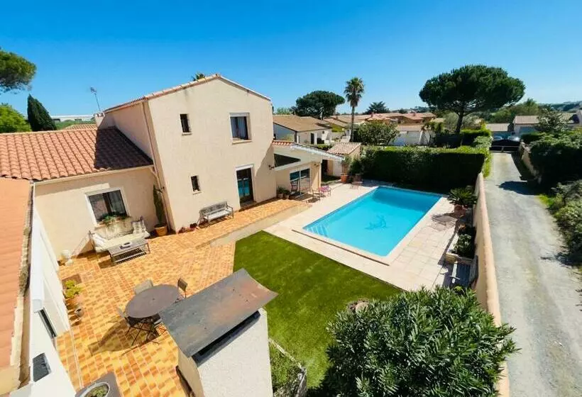 ペンション Annexe Des Pins Studio Gîte Avec Piscine & Climatisation