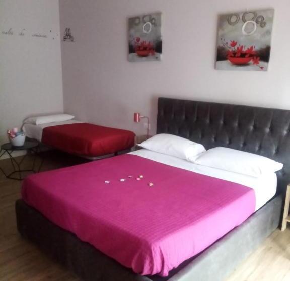 تختخواب و صبحانه Emmanueli65 Fronte Clinica Per 4 Matrimoniale E Castello