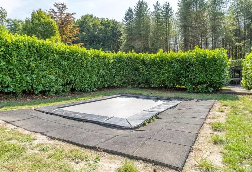 Green Tiny House With Shared Pool