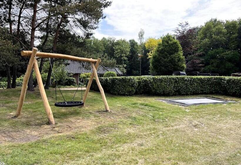 Green Tiny House With Shared Pool