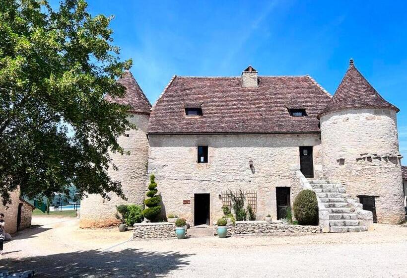 בית מלון כפרי Hôtel Les Vieilles Tours Rocamadour