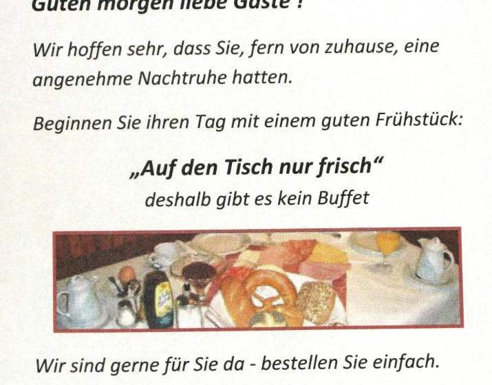 פנסיון Rommentaler Burgstüble