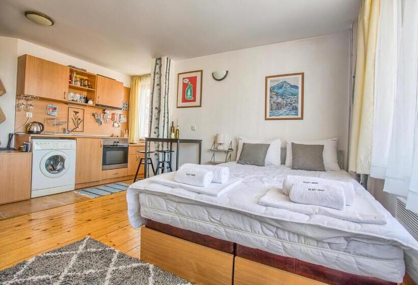 Peaceful Cozy Studio With Mountain View In Bansko