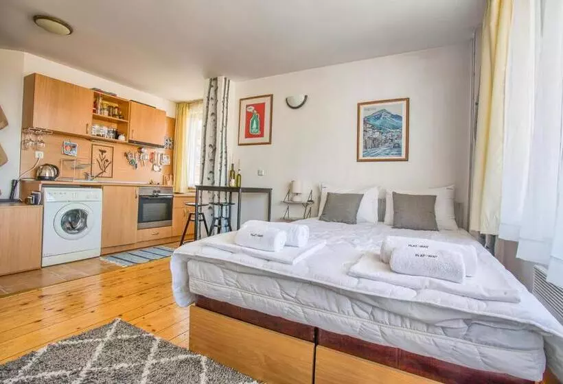 Peaceful Cozy Studio With Mountain View In Bansko