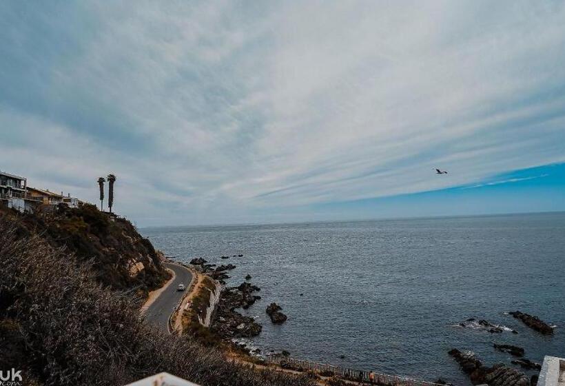 Amplio Depto Con Vista A Playa Los Lilenes