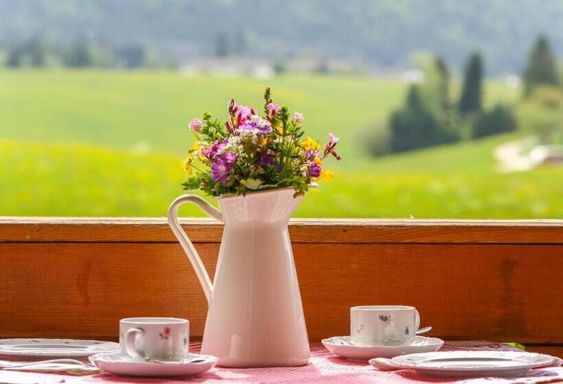 ホテル Weissenhof  Chiemgau Karte