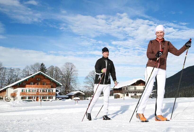 ホテル Weissenhof  Chiemgau Karte