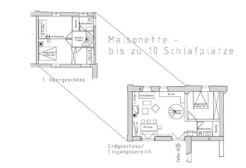 Maisonettewohnung Mit Sauna, Für 2 10 Personen, Nähe Sächsische Schweiz, Dresden