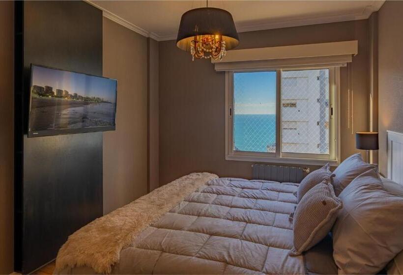 Departamento Varese Güemes Alta Gama Luxury 4/5 Pax Vista Mar