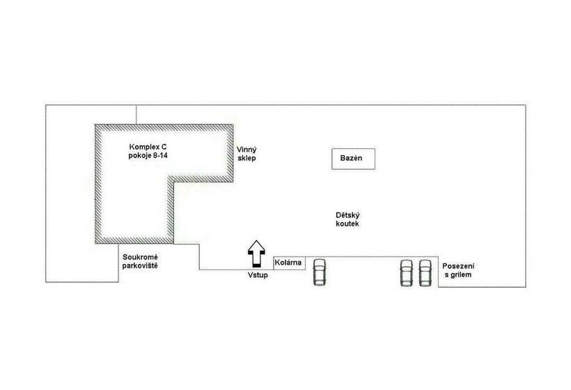 بنسيون U Jeřába   Komplex C