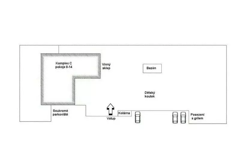 ペンション U Jeřába   Komplex C