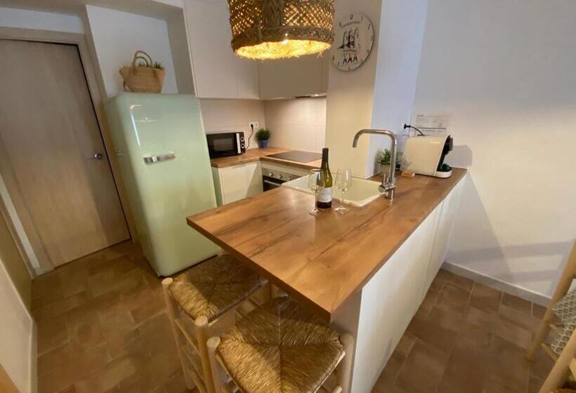 Apto 1a Línea Del Paseo Llafranc Con Aire Acondicionado Sin Vistas