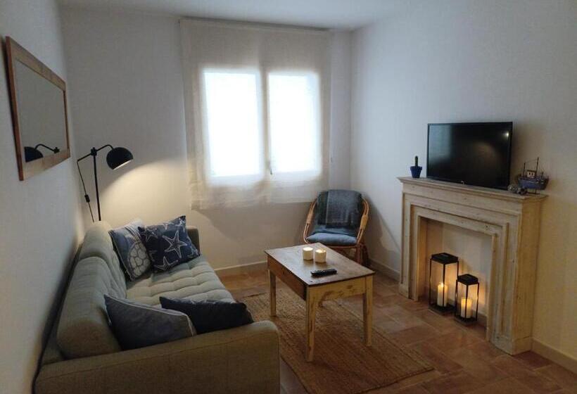 Apto 1a Línea Del Paseo Llafranc Con Aire Acondicionado Sin Vistas