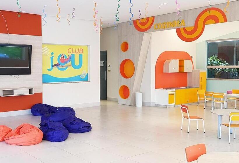 هتل Olimpia Park Resort Em Frente à Portaria Do Thermas Dos Laranjais