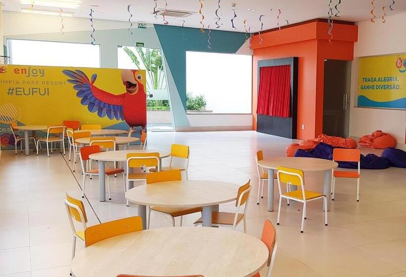 هتل Olimpia Park Resort Em Frente à Portaria Do Thermas Dos Laranjais