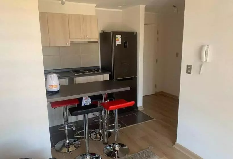 Depto Full Equipado Con Estacionamiento Y Piscina