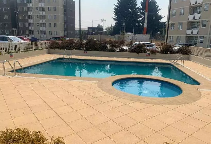 Depto Full Equipado Con Estacionamiento Y Piscina