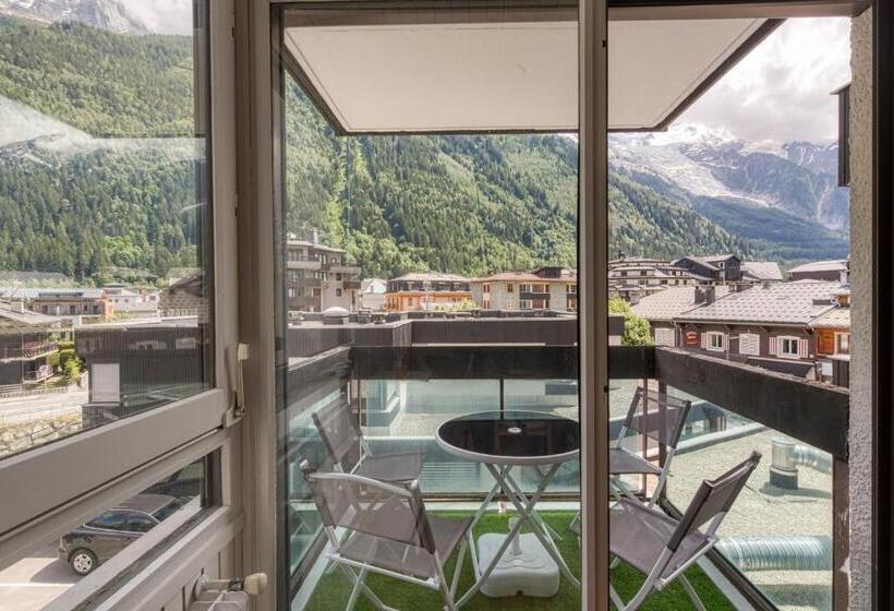 Le Petit Balcon Avec Vue Sur Le Mont Blanc 2 étoiles