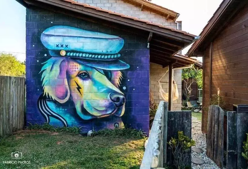 ペンション Recanto Do Xamã Praia Do Rosa