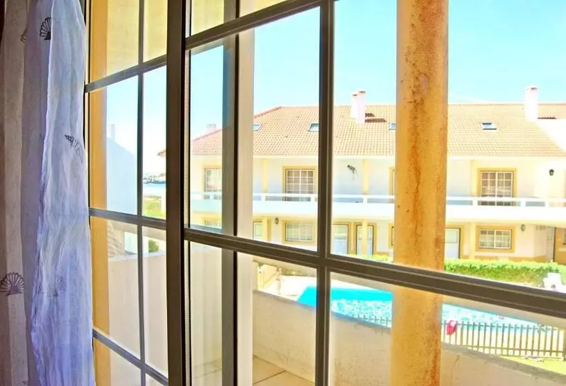 Carlos House   Baleal Beach, Sunny Balcony, Shared Pool