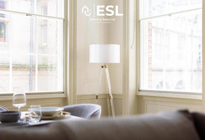 Most Central Luxury Grade 2 Listed Apartment Overlooking Shrewsbury Square Free Parking