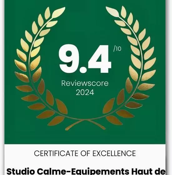 Studio Calme équipements Haut De Gamme