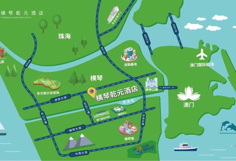 Otel Zhuhai Hengqin Qianyuan
