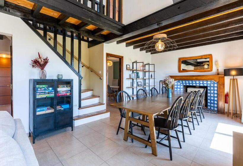 Superbe Maison Avec Piscine Et Jacuzzi Dans Les Dunes