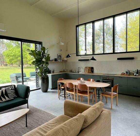 La Maison Dans L Airial, Maison D Architecte En Pleine Nature, Piscine