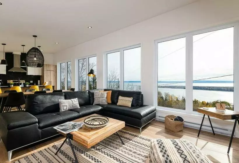 Le Charmant  Magnifique Vue Sur Le Fleuve Et Spa