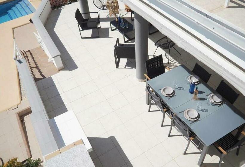 Maravillosa Villa Con Piscina Vistas Al Mar Y Aa