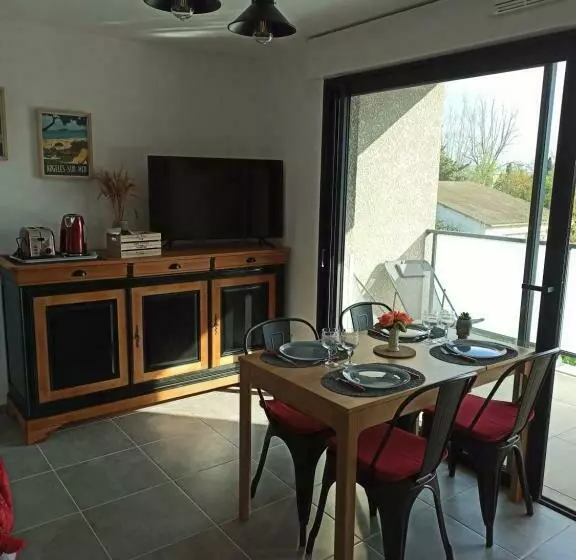 O Gecko Marin T2 Classé Entre Mer Et Village à Pied