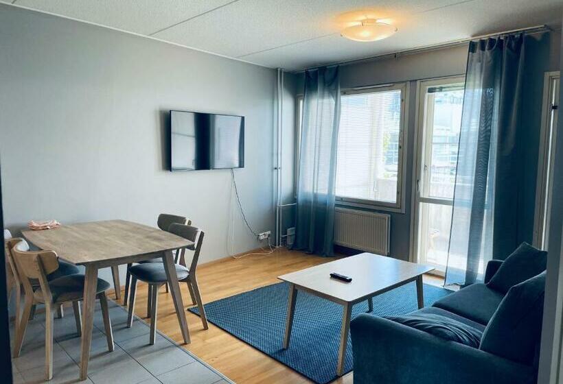 Ruoholahti Apartment With Private Sauna