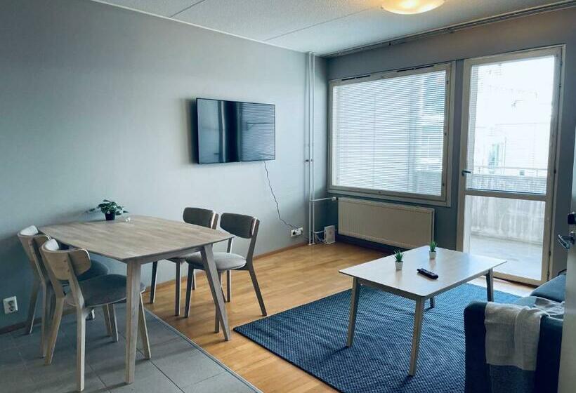 Ruoholahti Apartment With Private Sauna