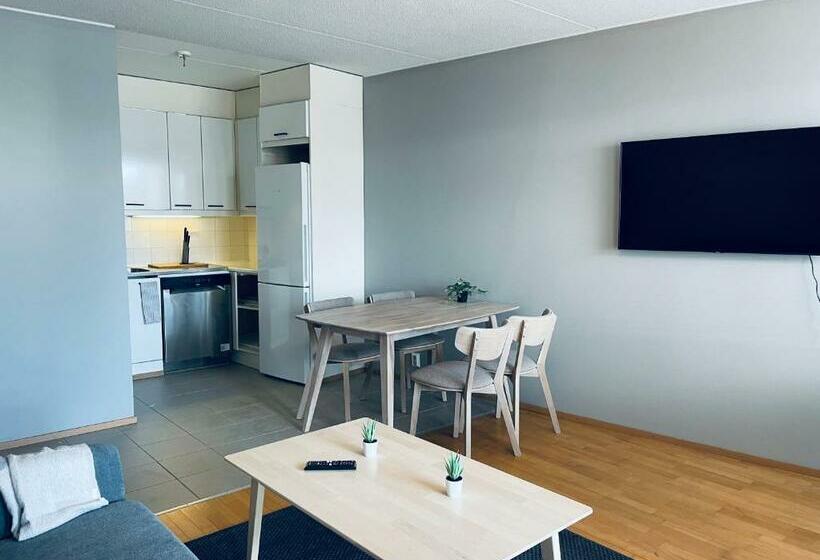 Ruoholahti Apartment With Private Sauna