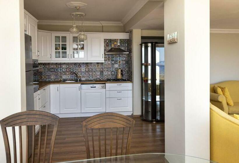 Duplex With Stunning View Near Camel Beach In Bodrum
