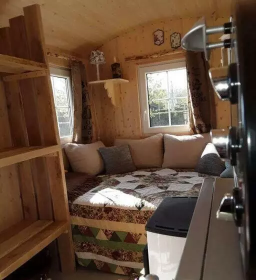 Schäferwagen Auf M Minibauernhof In Munster