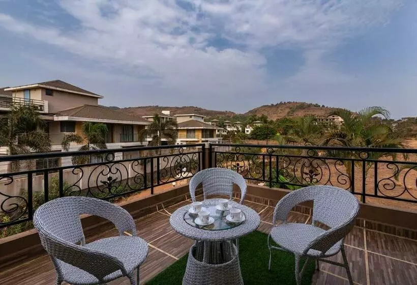 Stayvista S Moonlit Hills Retreat With Pool, Scenic View, And Indoor Games
