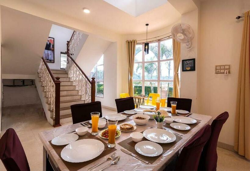 Stayvista S Moonlit Hills Retreat With Pool, Scenic View, And Indoor Games