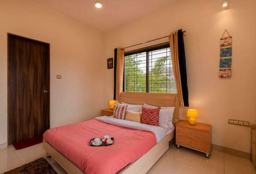 Stayvista S Moonlit Hills Retreat With Pool, Scenic View, And Indoor Games