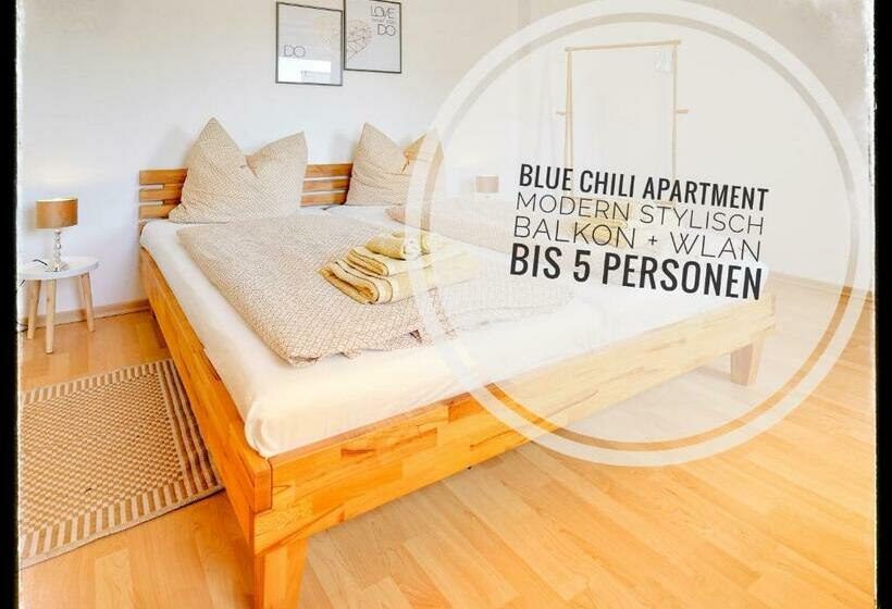 Blue Chili 07   Magdeburg Top Lage, Modern, Nähe Hbf, Wifi