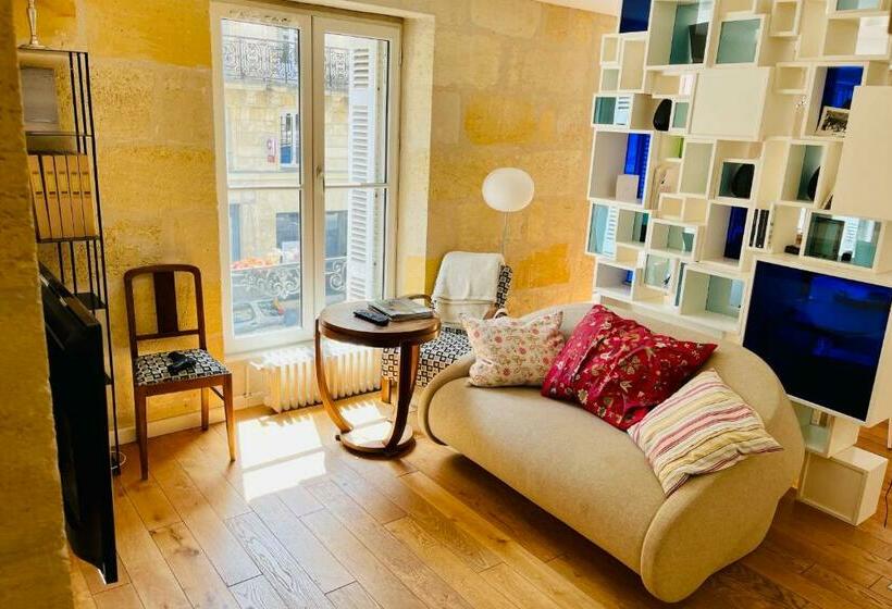 Nice Furnished Apartment With Inner Courtyard Near The City Center