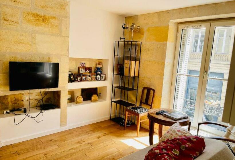 Nice Furnished Apartment With Inner Courtyard Near The City Center