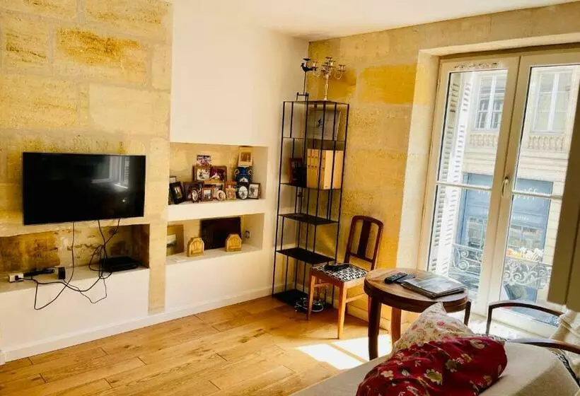 Nice Furnished Apartment With Inner Courtyard Near The City Center