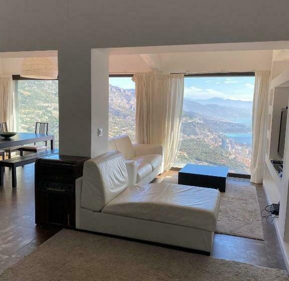 Villa With Unique & Breathtaking View Over Sea, Monte Carlo, Italy & Alps