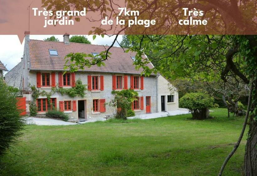 Maison Typique   Très Grand Jardin   7km De La Mer