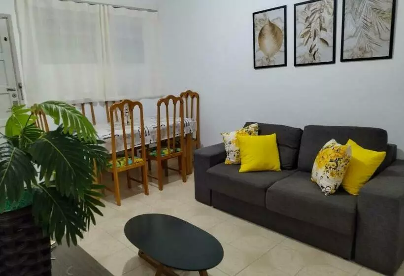 Apartamento Temporada Encantador A 200 M Da Praia Gonzaguinha