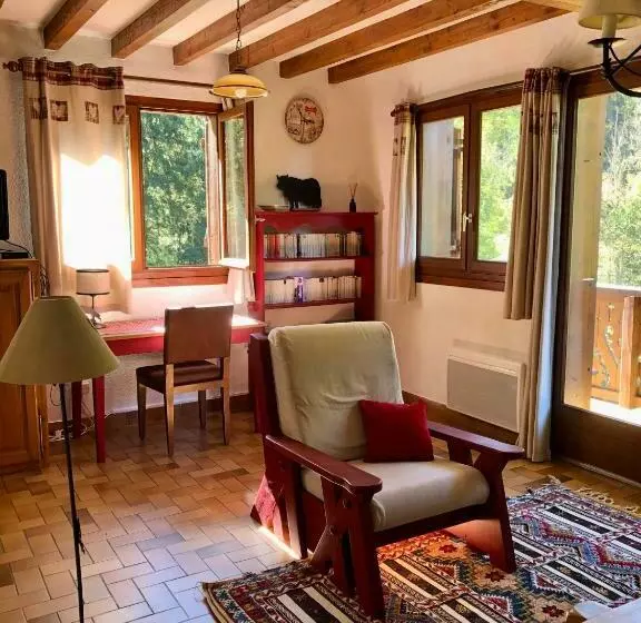 Chalet Rivière Du Bon Nant Location Ski Rando Montagne En Haute Savoie