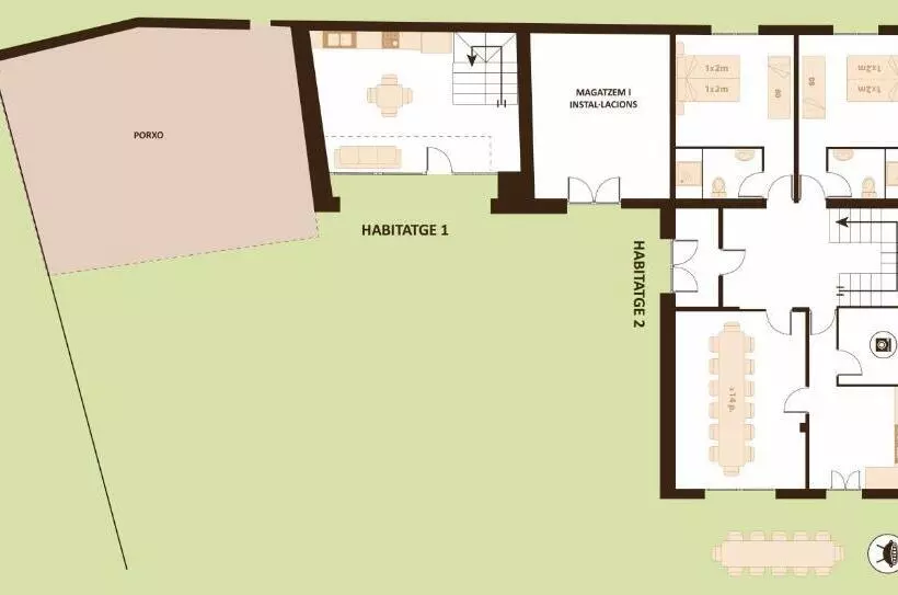 Casa Rural Con Jardín Privado